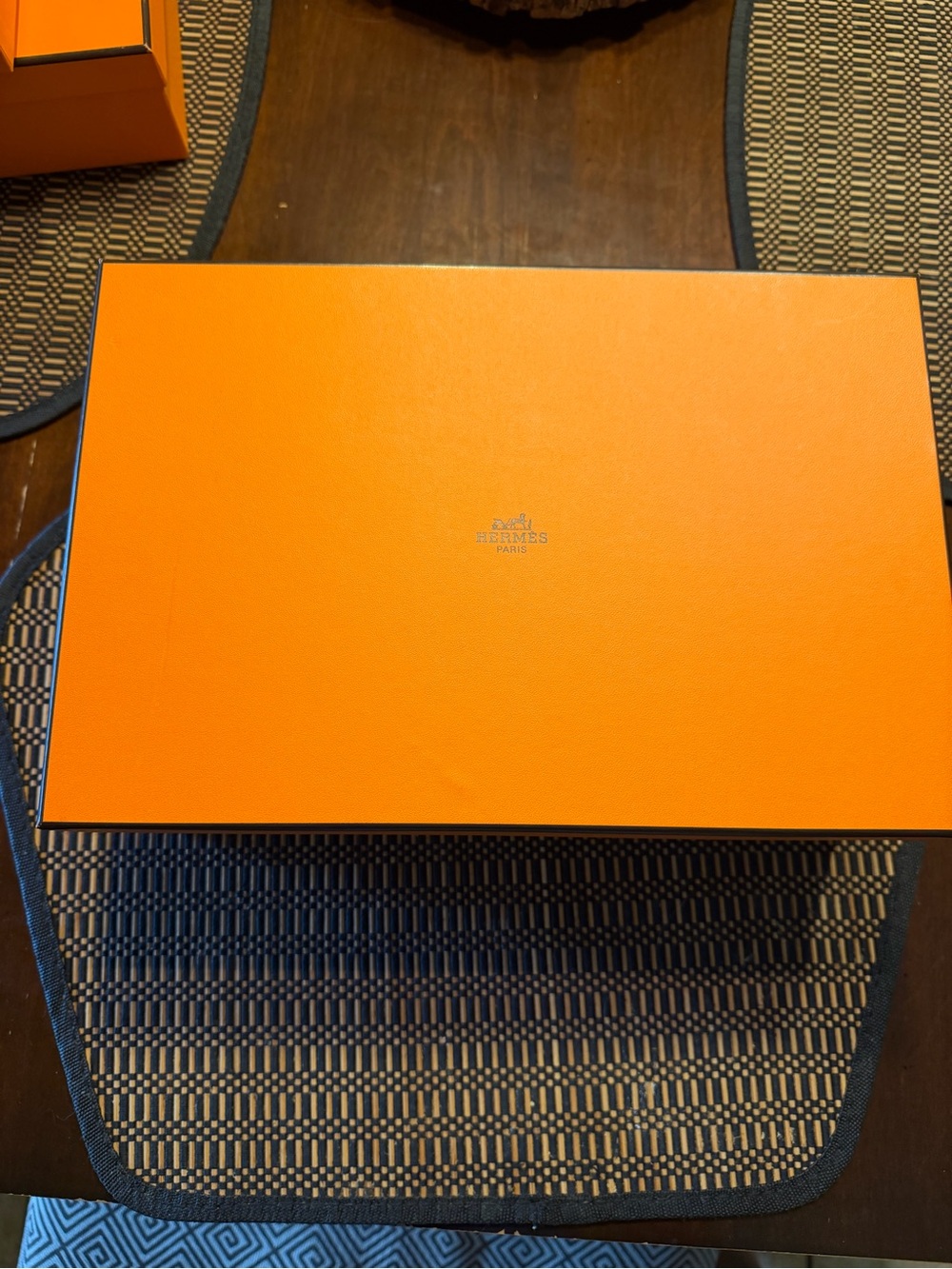 Hermès shoe Orange Box